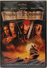 Pirates of the Caribbean: The Curse of the Black Pearl (DVD, 2003) New, Sealed!