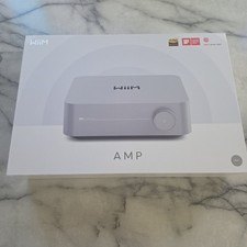 WiiM Amp Pro Silver 2-Ch Desktop Streaming Am...
