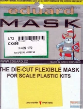 EDUCX498 1:72 Eduard Mask - P-40N Warhawk (SPH kit)