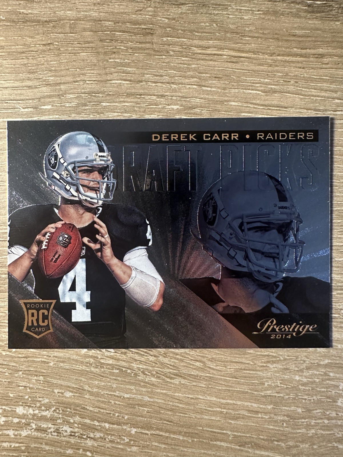 Derek Carr Panini Prestige Draft Picks #DP4 Base