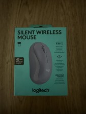 Logitech Silent Wireless Optical Mouse Purple