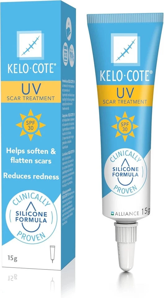 UV Advanced Formula Scar Gel 15g - Fast-Drying Silicone with SPF 30 Protection - Image 3 of 4