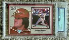 1983 Pete Rose Signed Donruss Jumbo Giant PSA DNA Auto Autograph Reds Phillies
