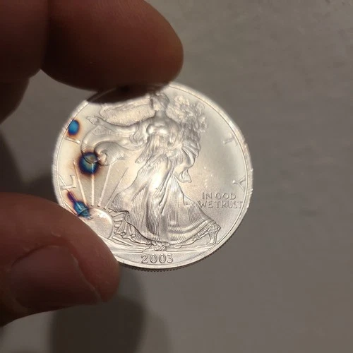 2003 Uncirculated American Silver Eagle 1 Oz .999 Fine Silver