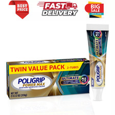 Poligrip Power Max Ultimate Denture Adhesive ...
