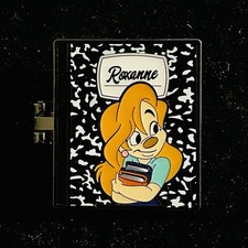 Roxanne Max Notebook Goofy Movie Hinged Loungefly Disney Afternoon Channel Pin