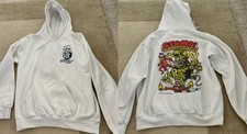 New VINTAGE RAT FINK STOMP THE FLAG BURNIN PUKES Christmas S-5XL Hoodie MD53