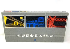 Eurorails Railroad Board Game Vintage Mayfair Games 457 (1st Edition)