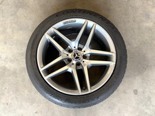 2014-2020 Mercedes-benz S550 Wheel Rim Tire 2454519 8.5x19 Inch Oem Lot2756