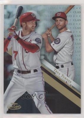 2019 Topps Gold Label Class 2 Trea Turner #64 8d2