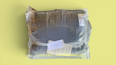 Boll and Branch Napsack Blanket, Sheet, Pillow, Sleeping Bag, Bluestone, NEW