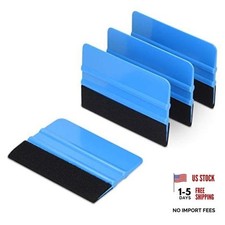 Plastic Felt Edge Squeegee - Car Decal - Soft Vinyl Wrap Window Tint