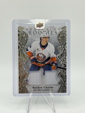 2025-26 UD Artifacts - Matthew Schaefer Gold Material Patch RC /399 NY Islanders