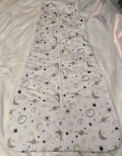 Baby Sleeping Bag Large, 18-36 months, Cotton, 2 Zippers For Ease, Adjustable