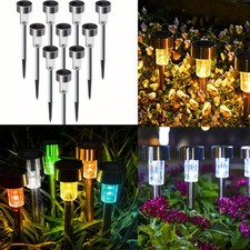 10 Pack Solar Lights Outdoor, LED Garden Lights for Patio Lawn Yard Landscape