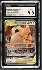 CGC 9.5 Eevee & Snorlax GX 120/181 Sm-Team Up Holo