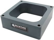 Allstar All25992 Carburetor Spacer For Dominator Drag Hi-flow 2in Open Gray Allstar All25992 Carburetor Spacer For Dominator Drag Hi-flow 2in Open Gray