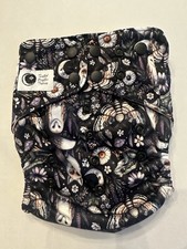 Twisted Mystic Tushies Cloth Diapers FS Set Of 5 New. Owls, Wolves And Moon