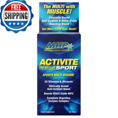 Maximum Human Performance Mhp Activite Sport Multi Vitamin 25 Vitamins And