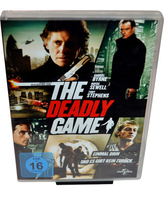 The Deadly Game - Einmal drin und es gibt kein zurück (2013,DVD) Gabriel Byrne