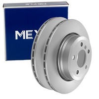 2X Meyle Bremsscheiben 320Mm Hinten Passend FÜR Bmw X3