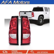 Brake Tail Lights Assembly For 2003-2006 Chevy Silverado 1500 2500 3500 Hd Red