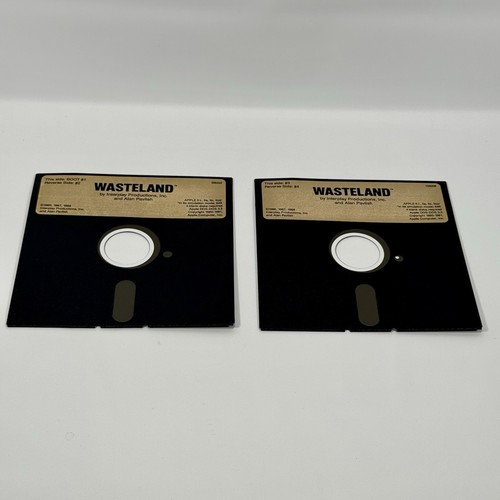 Wasteland by Interplay Productions Apple II Oba dyskietki Wszystkie strony 1 2 3 4 - Zdjęcie 2 z 3
