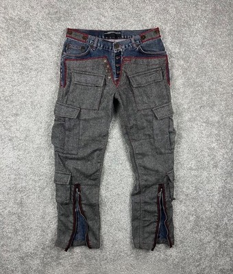 VSCT Jeans2beFree Men s Pants Size L Avant Garde Y2K