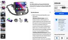 For 2015-2019 Ford Transit 150 250 350 Android 12.0 Carplay Car Stereo Radio GPS