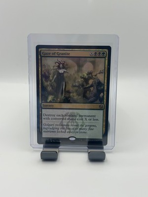 MTG, Gaze of Granite $3 ORDER MIN 61 NM Guilds of Ravnica: Guild Kits Regular