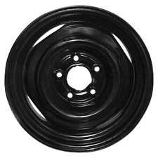 05009 Reconditioned Factory OEM Steel Wheel 15x6 Black Full Painted