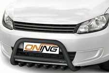 Frontbügel mit Unterbodenschutz für VW Caddy 2K SA 2010-2020 SCHWARZ 70mm