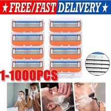 4 1000PCS Shaving Razor Blades Refills Compatible for GiIIette Fusion 5 Proglide