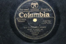 Riley Puckett Columbia 78 Bob Nichols My Carolina Home I'm Drifting Back 15095