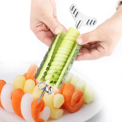 I CAN FRY!〜豚で行け〜 Spiral Ver. Amazon.com: 2 Set Tornado Spiral Potato Cutter Manual Slicer