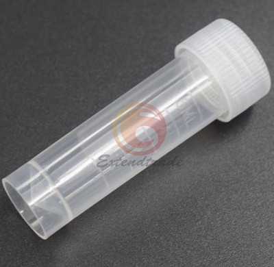 NEW 10pcs Volume Plastic Sample Bottle 5ML Small Bottle Vial Storage White *tm