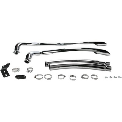 Cobra Speedster Swept Exhaust - Chrome - Vulcan 900 4218