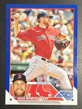 Josh Winckowski 2023 Topps Series 1 - Red Sox #76 Royal Blue (RC)