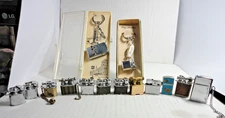 C1950-1960.14 MICRO ,MINI LIGHTERS USA.MIOJ.JAPAN NOS VERY RARE.DIFERENT BRAND'S