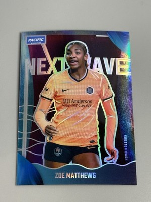 Zoe Matthews 2025 Parkside Pacific NWSL Next Wave SP Insert #12 Houston Dash