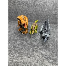 Jurassic World Dinosaur Action Figure Lot T-Rex Stegosaurus Baryonyx Mattel Toy