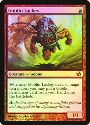 MTG FOIL Goblin Lackey  - From the Vault: Exiled #5