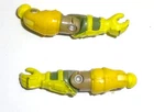 GI Joe Figure Part 1993 Gung-Ho V5       Arm Set B           C7 STRESS CRACKS