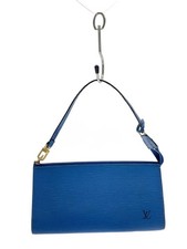 Louis Vuitton Epi Pochette Accessoires Pouch Toledo Blue M52945 Women Japan 99