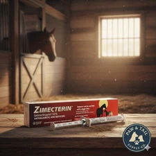 Merial Zimecterin Dewormer Paste Horses .21 oz Broad Spectrum Treats 1250 lbs