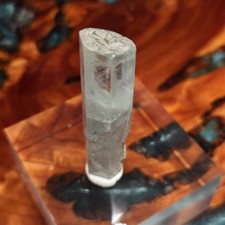 69.75 carat Aquamarine Crystal Specimen from Pakistan With Stand