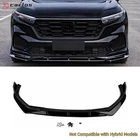 Gloss Black Front Bumper Lip Spoiler Fit 2023-2026 Honda CR-V CRV EX LX EX-L