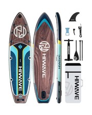 Inflatable Paddle Board 11 ' 34 " 6" Extra Wide Sup Board, 420lb Capacity P...
