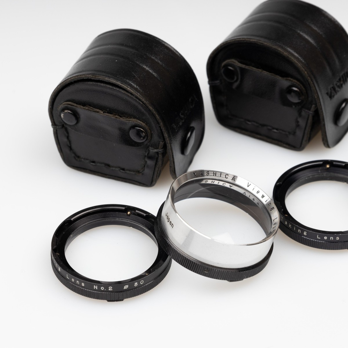 MINT* Yashica Close-up Filters Set No. 1 2 Mat 124 G D Camera Lens