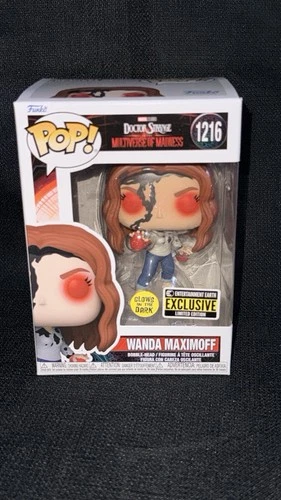 Funko Pop! Vinyl: Marvel - Wanda Maximoff (Scarlet Witch) #1216 + Protector